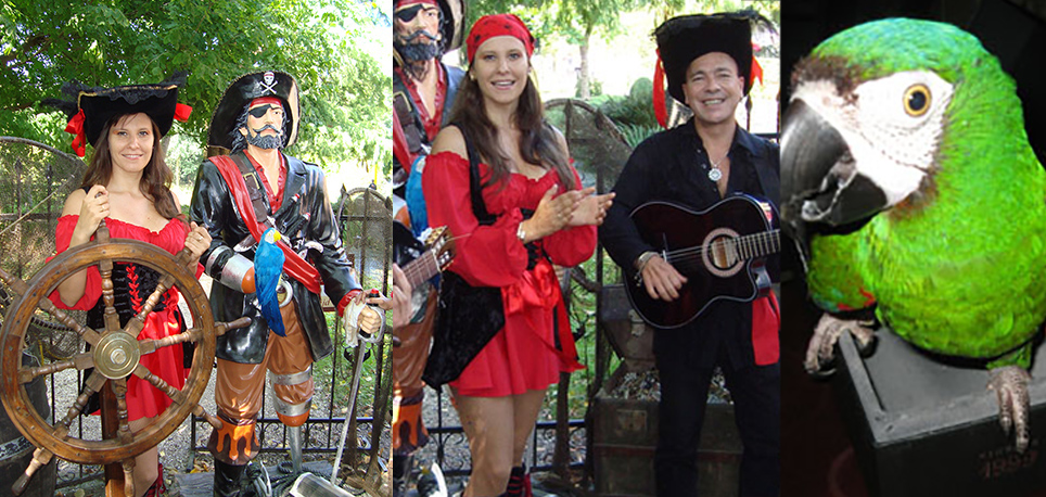 Pirates of the Caribbean entertainers