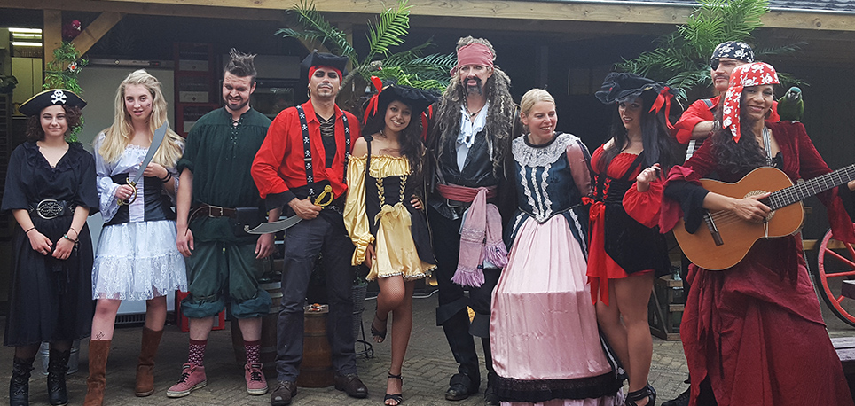 Pirates of the Caribbean feestlocatie